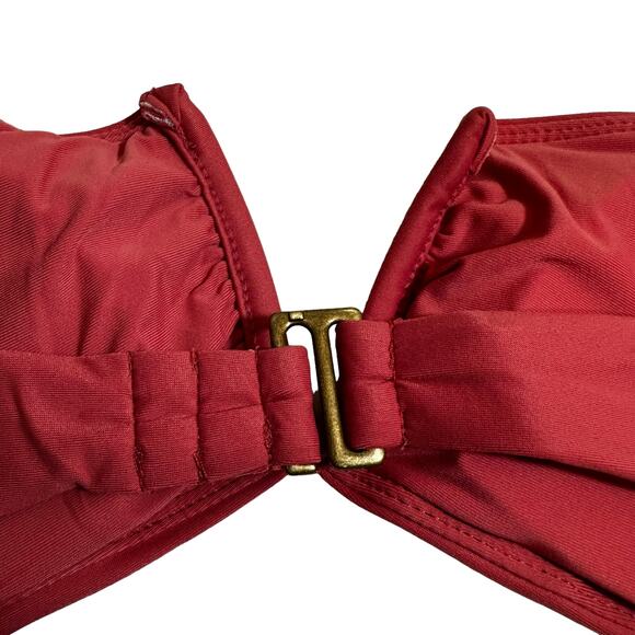 NWT Andie Swim The Scala Bikini Top Punch Small Beach Pool Resort Spring Break - Picture 3 of 5